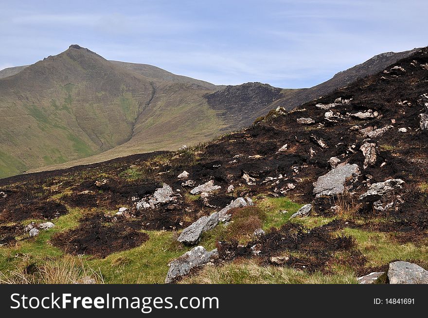 Burned Mountain, Kerry, Ireland