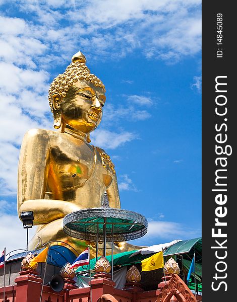 In thai call Pang Marnvichai, this is thai sixth month buddha image. In thai call Pang Marnvichai, this is thai sixth month buddha image