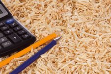 Calculator And Pencil Royalty Free Stock Image Calculator And Pencil Royalty Free Stock Image