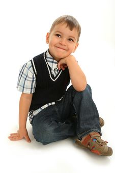 Little Naughty Boy Stock Photo Little Naughty Boy Stock Photo
