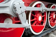 Old Steam Engine Wheels Close-up Royalty Free Stock Photos Old Steam Engine Wheels Close-up Royalty Free Stock Photos
