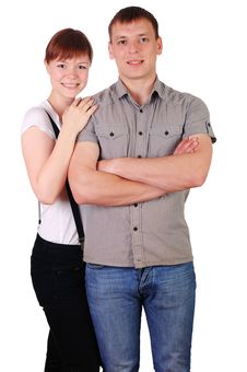 Free Charming Young Couple Royalty Free Stock Photography - 14856547