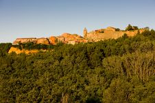 Village Of Roussillon Royalty Free Stock Photography Village Of Roussillon Royalty Free Stock Photography