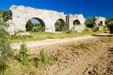 Roman Aqueduct Royalty Free Stock Photography
