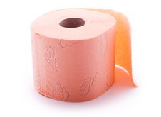 Toilet Paper Roll Royalty Free Stock Photos