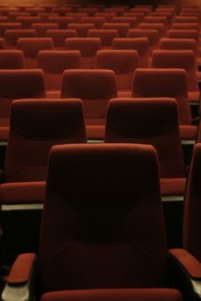 Theater Chairs Stock Photos