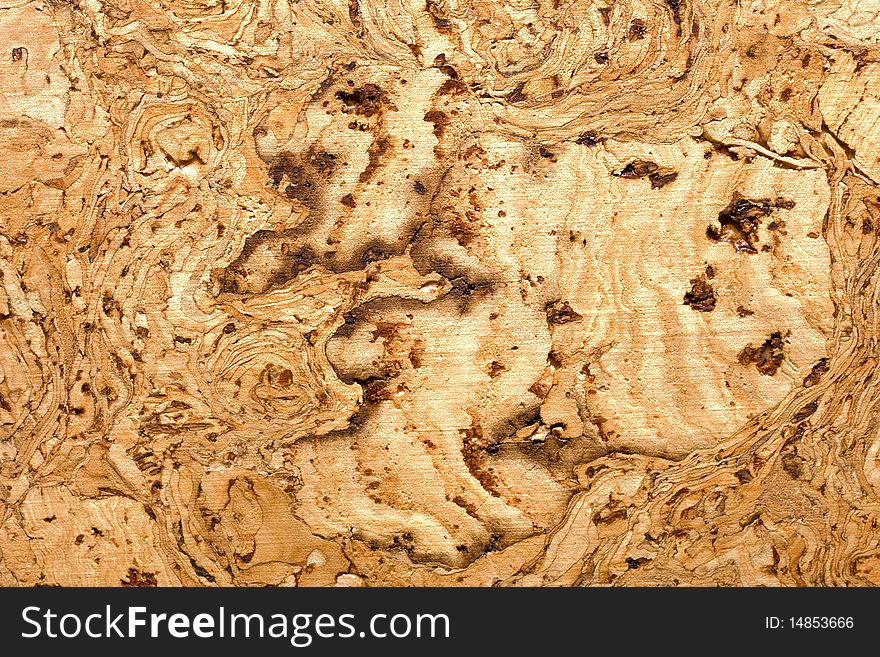 Close up of a cork board background texture. Close up of a cork board background texture
