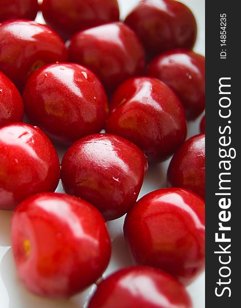 Ripen Red Cherries