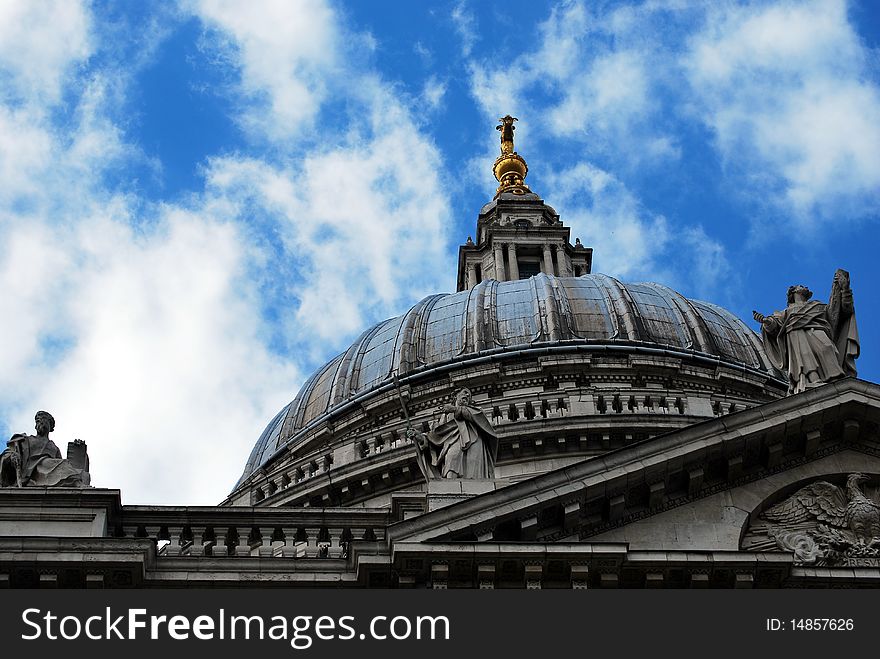 The Dome Of St Paul S Cathedral, London