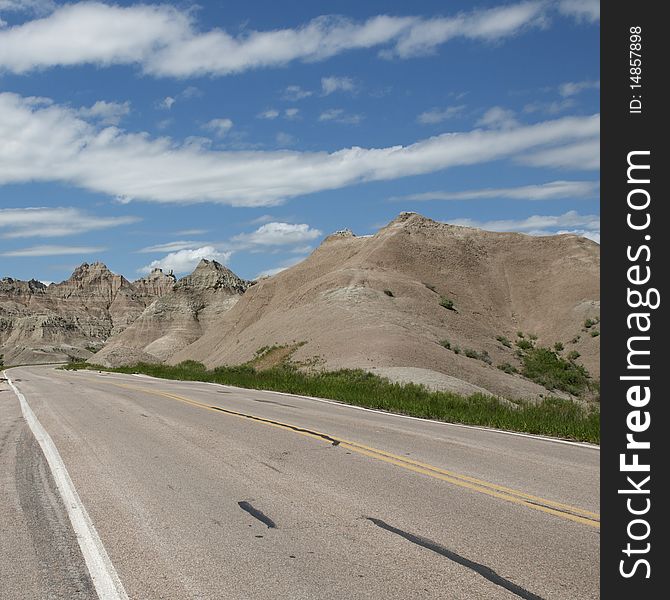 Scenics of the South Dakota Badlands. Scenics of the South Dakota Badlands