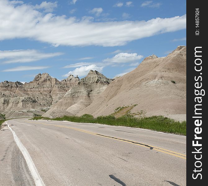 Scenics of the South Dakota Badlands. Scenics of the South Dakota Badlands