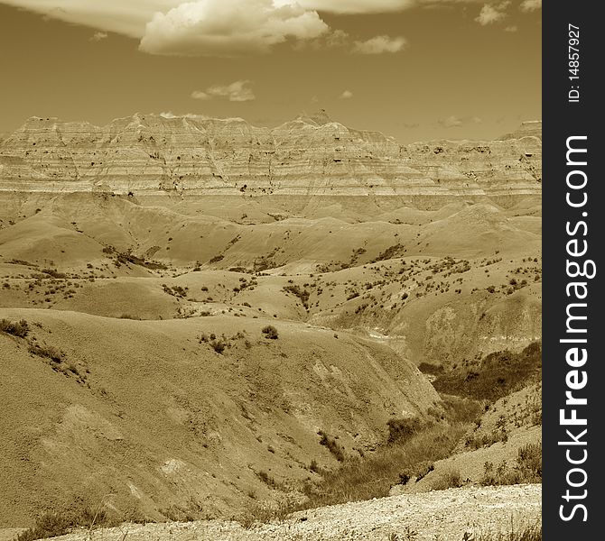 Badlands Of South Dakota, USA