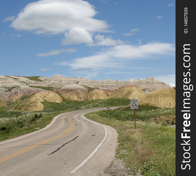 Scenics of the South Dakota Badlands. Scenics of the South Dakota Badlands