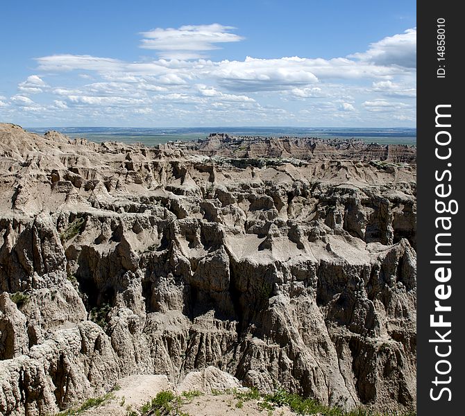 Scenics of the South Dakota Badlands. Scenics of the South Dakota Badlands