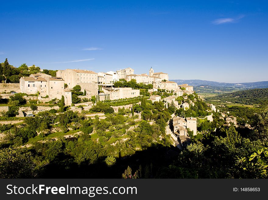 Village of Gordes in Provence, France