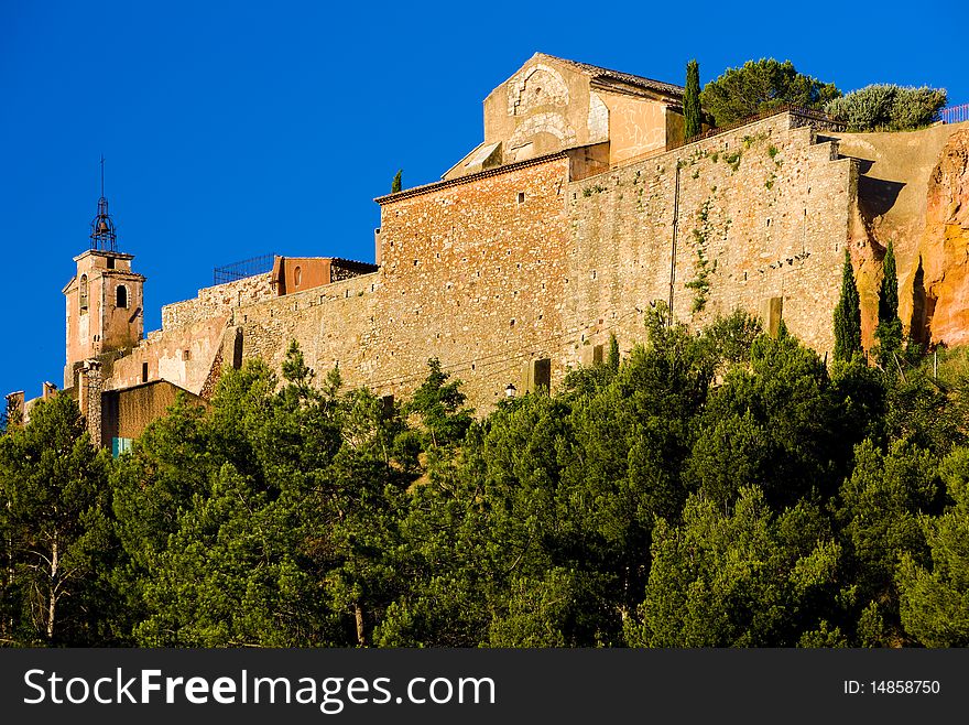 Village of Roussillon, Provence, France