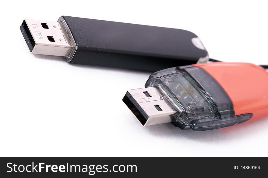 Two Usb Data Storage Devices