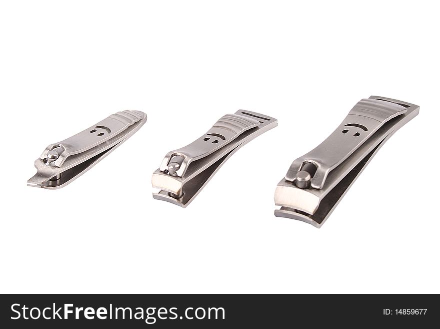 Nail clipper and Scissors Isolated On White with Clipping Path Due to technical reasons, clipping path is available only for the extra large size of this file. Due to technical reasons, clipping path is available only for the extra large size of this file.