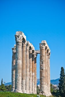 Temple Of Zeus Royalty Free Stock Photo