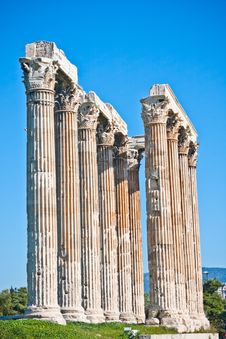 Temple Of Zeus Stock Photos