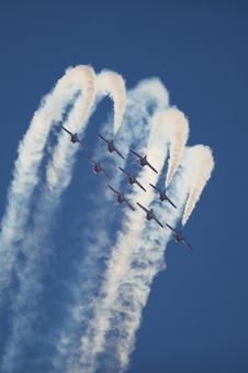 Jet Aerobatic Team Stock Images Jet Aerobatic Team Stock Images