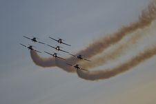 Jet Aerobatic Team Stock Photography Jet Aerobatic Team Stock Photography