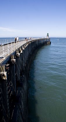 Whitby Pier Stock Photography Whitby Pier Stock Photography