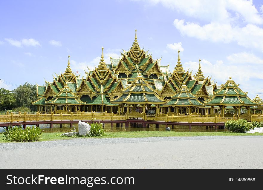 Palace of the King. Period ayuttaya.