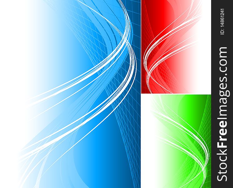 Abstract background with copy space in three colors. Abstract background with copy space in three colors
