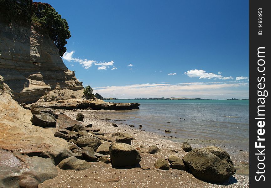 Eastern beach, Auckland, New Zealand