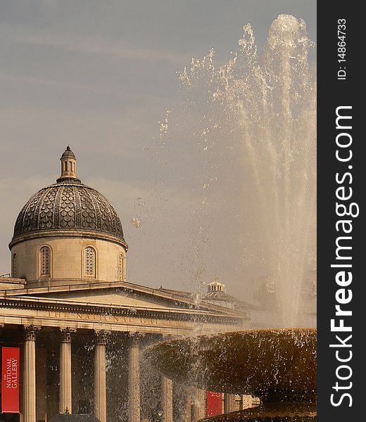 Photo of the National Gallery in London