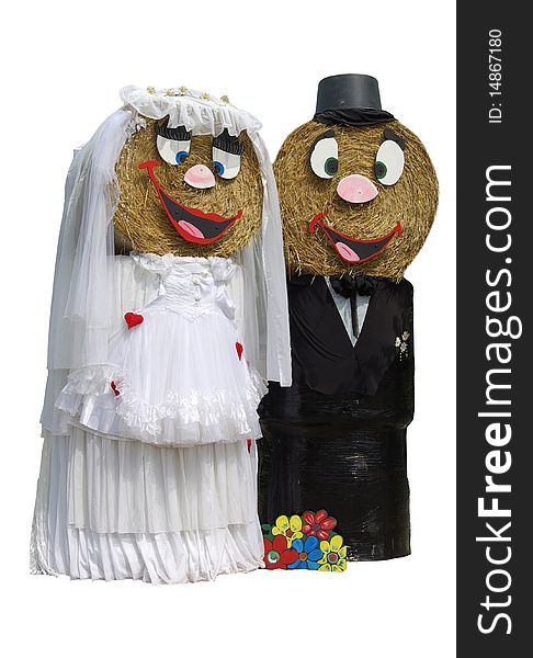 Marriage farmer couple