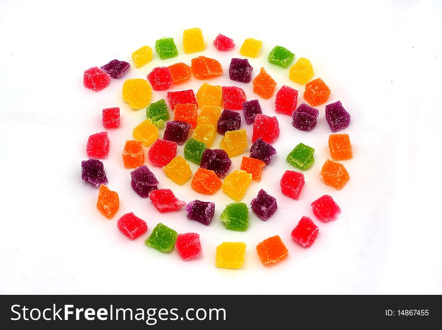 Close up of colorful candies goog  jelly. Close up of colorful candies goog  jelly
