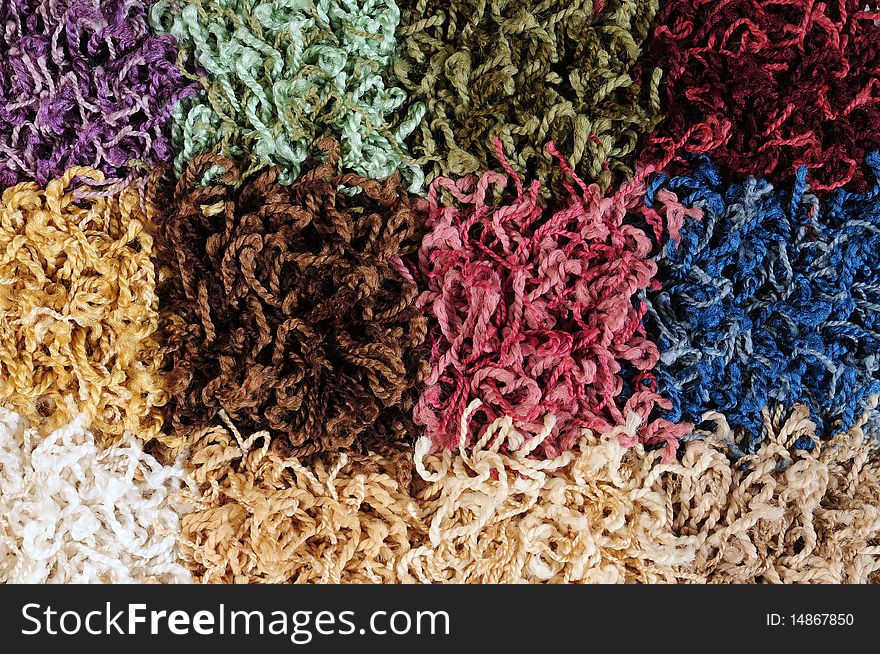 Hairy colorful carpet textures for backgrounds. Hairy colorful carpet textures for backgrounds.