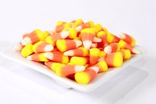 Candy Corn In A Bowl Stock Images Candy Corn In A Bowl Stock Images