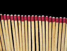 Matches Isolated On Black Royalty Free Stock Photography Matches Isolated On Black Royalty Free Stock Photography