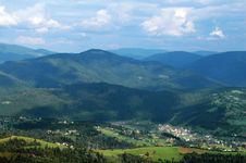 Carpathian Village Royalty Free Stock Photos Carpathian Village Royalty Free Stock Photos