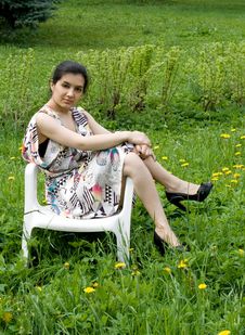 Girl Resting Royalty Free Stock Image Girl Resting Royalty Free Stock Image