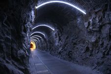 Jungfrau , Switzerland, Tunnel Ice Palace Stock Photo