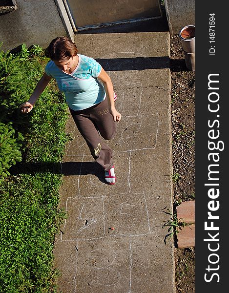 Playing Hopscotch