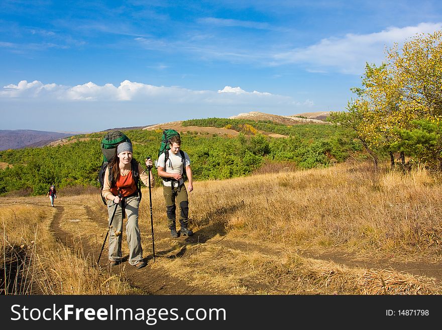 Hiking in the Crimea mountains