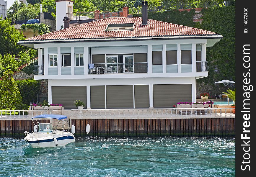 Luxury Villa On A River