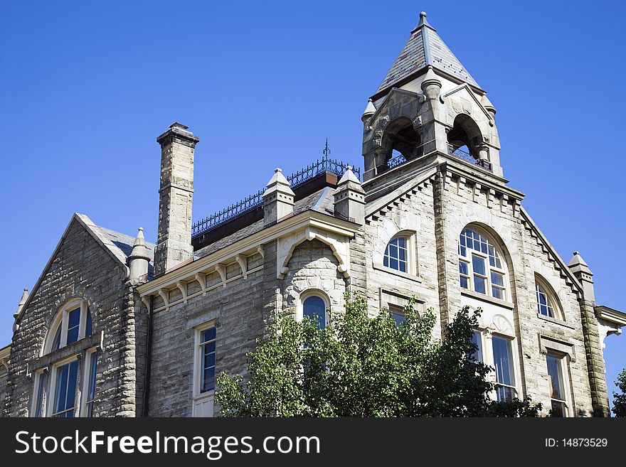 Historic City Hall in Amherst, Ohio.