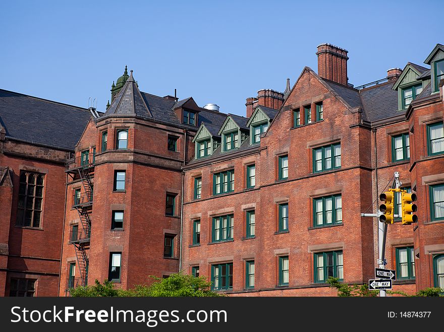 Photo is a historical building in manhattan, new york city. Photo is a historical building in manhattan, new york city