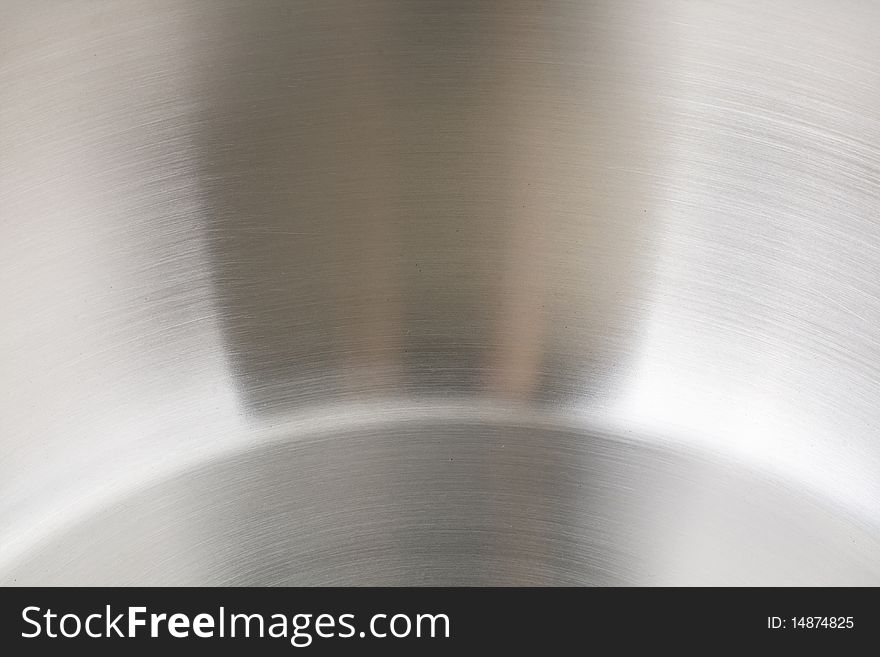 Brushed metal plate background