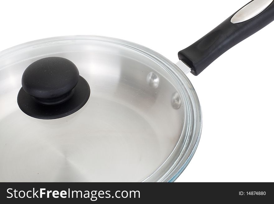 Big series of images of kitchen ware. Fry pan