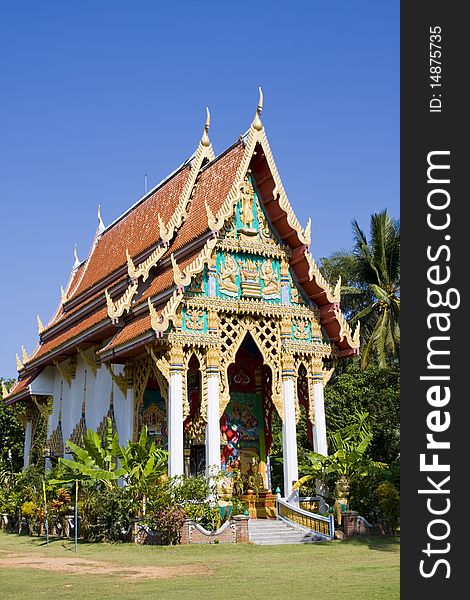 Buddhistic temple in Thailand