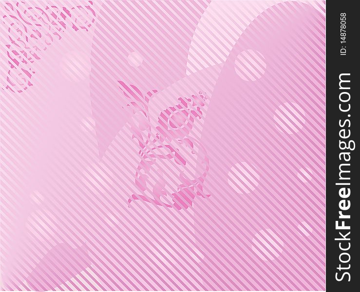 Multilayer Pink Grunge Background