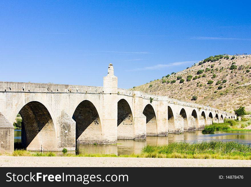 Bridge in Medellin, Badajoz Province, Extremadura, Spain