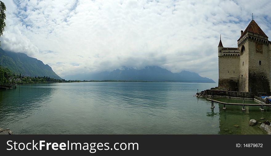 Switzerland - Chateau de Chillon on the lake Leman